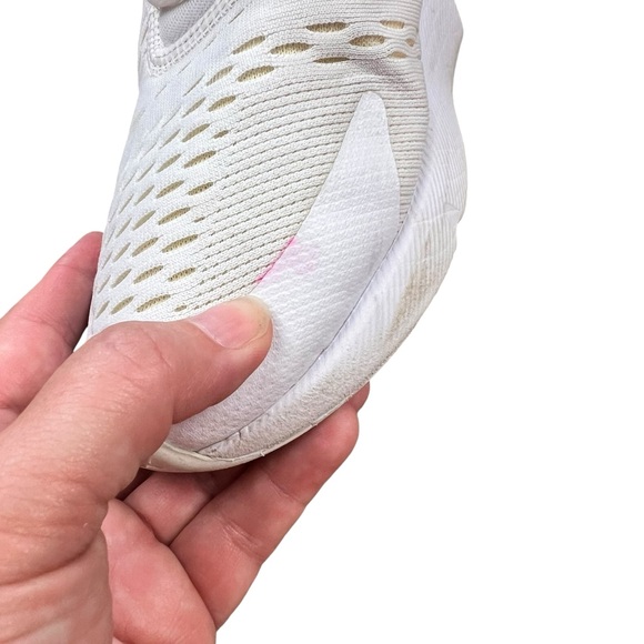 Nike Womens AIR MAX 270 DV2184 100 White/Crimson Bliss SZ 8 - Picture 7 of 9